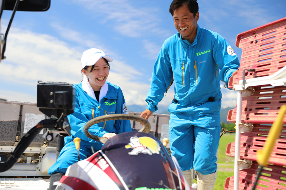 令和8年6月12日 田植えを行い340町歩を完了させました。